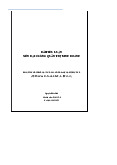 PHÂN TÍCH MÔI TRƯỜNG VI MÔ CỦA MỘT DOANH NGHIỆP CỤ THỂ (HỆ THỐNG CỬA HÀNG KFC TẠI VIỆT NAM) | Đại học Kinh tế Kỹ thuật Công nghiệp