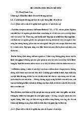 Đề cương Môn Mỹ học | Đại học Mỹ thuật Công nghiệp