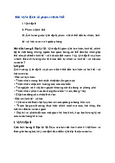 Giải SGK Địa Lí 12 Chân trời sáng tạo Bài 1: Vị trí địa lí và phạm vi lãnh thổ