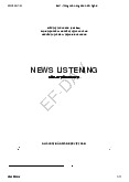 Kỹ năng Listening - Tiếng Anh ngoại giao | Học viện Ngoại giao Việt Nam