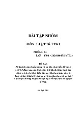 Đề cương môn Luật đất đai - Trường Đại học lao động -  xã hội.