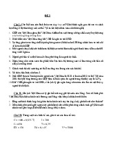 Đề-số-3 - đề làm thêm - Môn Kinh tế vĩ mô - Đại Học Kinh Tế - Đại học Đà Nẵng