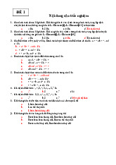 Trắc Nghiệm Chuyên Đề Cấu Trúc Dữ Liệu Học Kỳ 1 | Môn Cấu trúc dữ liệu và thuật toán - Đại học Sư phạm Kỹ thuật Thành phố Hồ Chí Minh