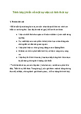 Soạn bài Trình bày ý kiến về một sự việc có tính thời sự sách Kết nối tri thức | Ngữ văn 9