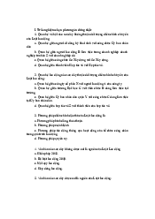 Trắc nghiệm Luật lao động chương 1 | Trường đại học Lao động - Xã hội