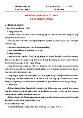 Kế hoạch bài dạy Khoa học Lớp 4 sách Cánh diều- Bài 19 Thực phẩm an toàn