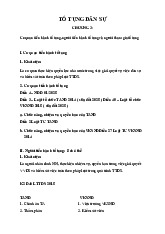 Ôn tập môn Pháp luật tố tụng dân sự | Trường Đại Học Kiểm sát Hà Nội