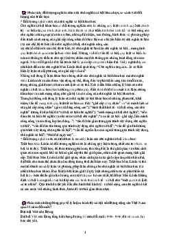 Tóm tắt lý thuyết chương 1 môn Chủ nghĩa xã hội khoa học