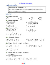 Bài Tập Toán 8 Bài Rút Gọn Phân Thức Có Lời Giải