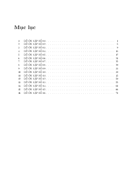 TOP16 đề ôn thi HK1 Toán 12 năm học 2019 – 2020 có đáp án