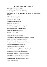 Đề thi học kỳ 1 môn Giáo dục công dân lớp 7 năm học 2024 - 2025 - Đề số 3 | Bộ sách Cánh diều
