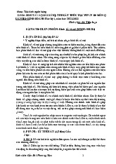 Bài thi tiểu luận môn kinh tế vi mô | Khoa tài chính ngân hàng