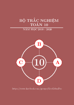 Bộ trắc nghiệm Toán 10