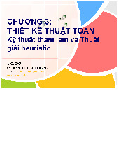 Thuật Toán và Thuật Giải Heuristic - Tóm Tắt môn Kinh tế chính trị Mác Lênin | Trường Đại học Công nghệ thông tin, Đại học Quốc gia Thành phố Hồ Chí Minh
