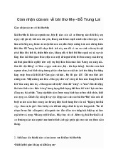 Nêu cảm nhận của em về bài thơ Mẹ - Đỗ Trung Lai | Ngữ văn 7