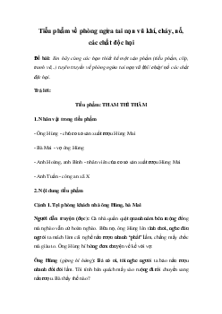 Tiểu phẩm về phòng ngừa tai nạn vũ khí, cháy, nổ, các chất độc hại GDCD 8 | Kết nối tri thức
