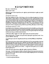 Nền Tảng Phật Tử Học về Vật Chất & Ý Thức | Môn Triết học Mác - Lênin - Đại học Sư phạm Thành phố Hồ Chí Minh