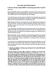 Đề cương quản trị bán hàng - Môn quản trị học - Đại Học Kinh Tế - Đại học Đà Nẵng