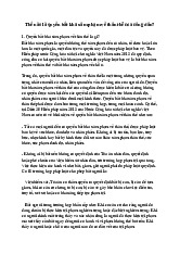 Thế nào là quyền bất khả xâm phạm về thân thể của công dân?