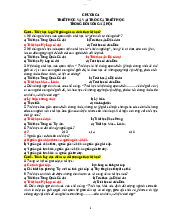 Câu hỏi trắc nghiệm môn học - Triết học Mác-Lênin | Trường Đại học Bách khoa Thành phố Hồ Chí Minh