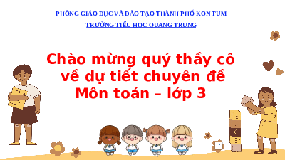 Giáo án điện tử Toán 3 Chương 3 Cánh diều: Khối hộp chữ nhật. Khối lập phương