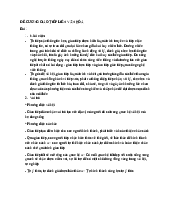 Đề cương Giao tiếp liên văn hóa | Trường Đại học Ngoại Thương