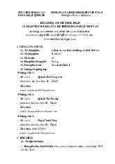 Đề cương chi tiết học phần lý luận về pháp luật và hệ thống pháp luật Việt Nam ( chương trình đào tạo trình độ đại học ngành Luật Quốc Tế) | Tài liệu Lý luận pháp luật | Học viện Hành Chính Quốc Gia