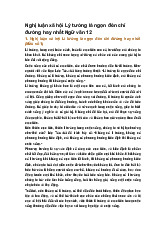 Nghị luận xã hội Lý tưởng là ngọn đèn chỉ đường hay nhất Ngữ văn 12