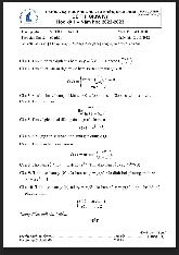 Đề thi giữa HKI học phần Vi tích phân 1C năm 2024 - 2025 | Trường Đại học Khoa học tự nhiên, Đại học Quốc gia Thành phố Hồ Chí Minh