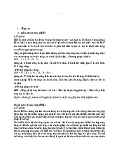 Một số lý thuyết về vĩ mô | môn Kinh tế vĩ mô | trường Đại học Huế