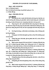 Nội dung ôn tập Môn Kinh tế vi mô | Đại học Văn hóa Hà Nội