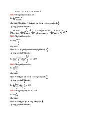 Bài tập giới hạn hàm số kèm lời giải chi tiết | Giải tích 2 | Đại học Bách Khoa Hà Nội