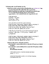 Bài tập thực hành - Lập trình biến, điều kiện, và OOP môn Lập trình PYTHON và ứng dụng | Đại học Đồng Tháp