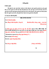 Bài tập hối phiếu - BT TTQT và ví dụ về hối phiếu thanh toán