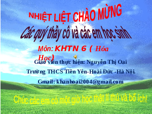Bài 10 - Sự chuyển thể của chất (Tiết 2)| Bài giảng PowerPoint Khoa học tự nhiên 6 | Kết nối tri thức