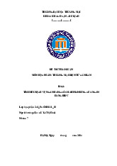 Tìm hiểu dịch vụ ngân hàng điện tử SmartBanking của BIDV | Bài thảo luận thương mại điện tử căn bản