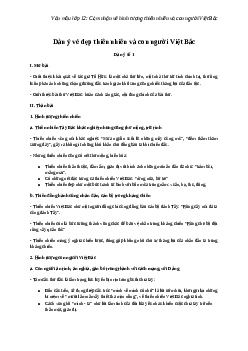 Cảm nhận về hình tượng thiên nhiên và con người Việt Bắc | Văn mẫu lớp 12