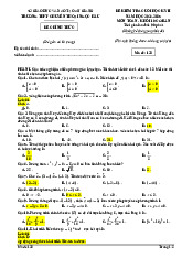 Đề cuối kỳ 2 Toán 10 năm 2024 – 2025 trường chuyên Thoại Ngọc Hầu – An Giang