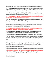 Ngân hàng trắc nghiệm môn Kinh tế vĩ mô