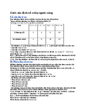 Cách xác định số e lớp ngoài cùng - Hóa học 10