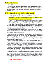 TRIẾT HỌC MÁC LENIN - Phân Tích Phương Thức Sản Xuất