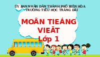 Giáo án điện tử Tiếng việt 1 bài 2 Chân trời sáng tạo: Học vần: I, i, K, k