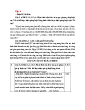 Đề cương Tình huống Pháp luật đại cương | Đại học Quy Nhơn