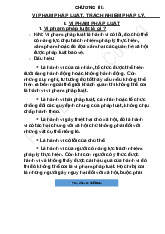 Đề cương môn Pháp luật đại cương - Trường Đại học lao động -  xã hội.