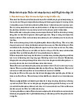 Phân tích truyện Thần Sét chọn lọc hay nhất Ngữ văn lớp 10