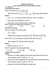 Chuyên đề cơ bản môn Toán 6 Kết Nối Tri Thức Với Cuộc Sống (tập 2)