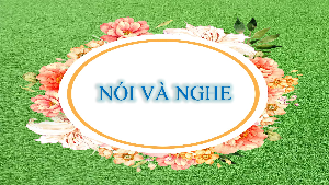 Bài 4: Phần nói và nghe | Bài giảng PowerPoint Ngữ văn 6 | Kết nối tri thức