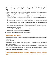 Liên kết cộng hóa trị là gì? Các hợp chất có liên kết cộng hóa trị