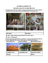 Ôn tập Môn Lịch sử văn minh thế giới | Đại học Sư phạm Hà Nội 2