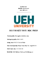  Đề cương môn Chủ nghĩa xã hội khoa học  - trường đại học kinh tế- tài chính thành phố Hồ chí minh